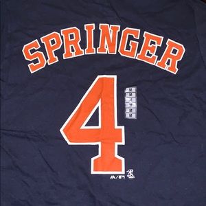 Majestic George Springer Astros Tshirt